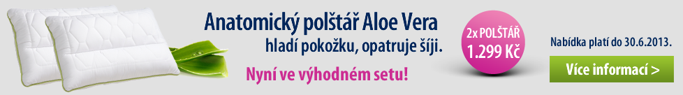 Anatomický pošltář Aloe Vera - výhodný set