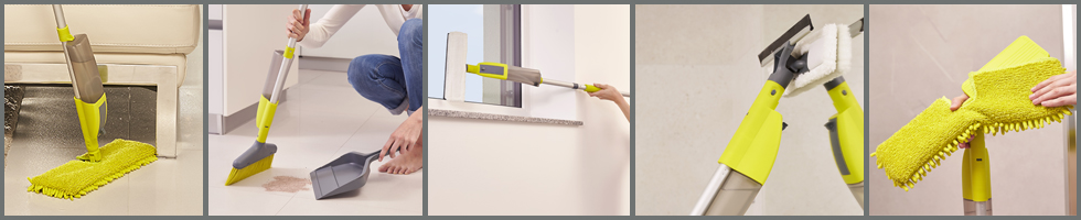 Mop cu sistem de pulverizare Rovus Multi-Cleaner