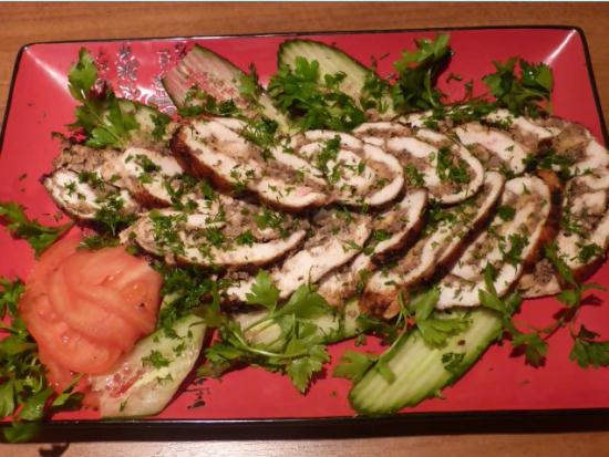 Мясные рулетики