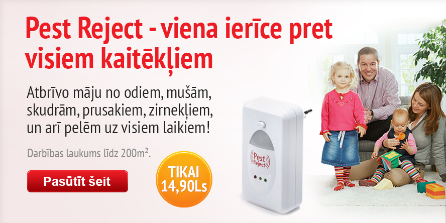 Kaitēkļu atbaidīšanas ierīce Pest Reject